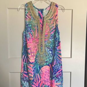 Lilly Pulitzer Carlotta Stretch Shift in Gypsett Paradise. NWT.